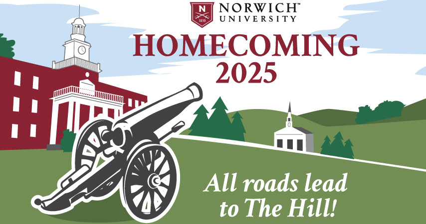 Norwich University Homecoming 2025 - All roads lead to The Hill!