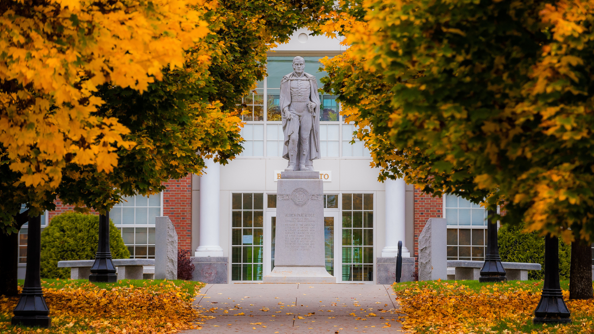 Scenic Fall Bartoletto Hall